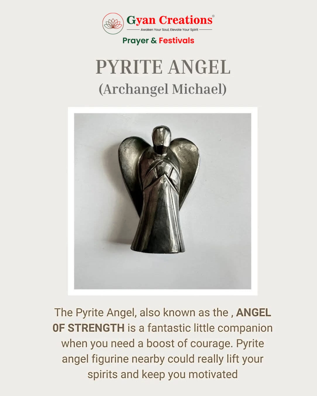 pyrite angel (archangel michael)